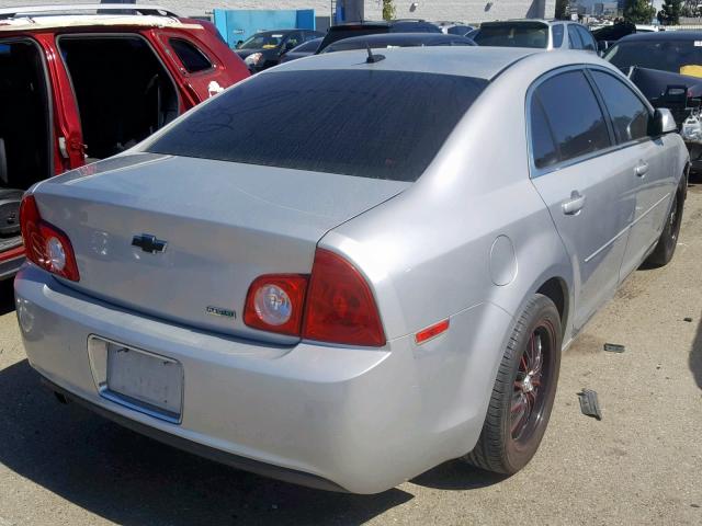 1G1ZD5EUXBF112592 - 2011 CHEVROLET MALIBU 2LT SILVER photo 4