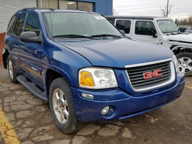 1GKDT13S852245348 - 2005 GMC ENVOY BLUE photo 1