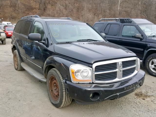 1D4HB58286F180689 - 2006 DODGE DURANGO LI BLACK photo 1