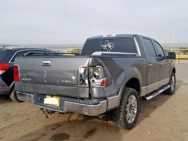 5LTPW18567FJ10879 - 2007 LINCOLN MARK LT GRAY photo 4