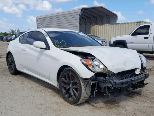 KMHHT6KD5CU074388 - 2012 HYUNDAI GENESIS CO WHITE photo 1