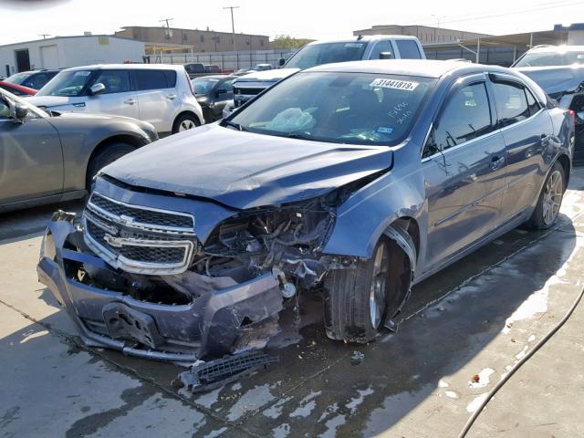 1G11D5SR5DF243736 - 2013 CHEVROLET MALIBU 1LT 蓝色 照片 2