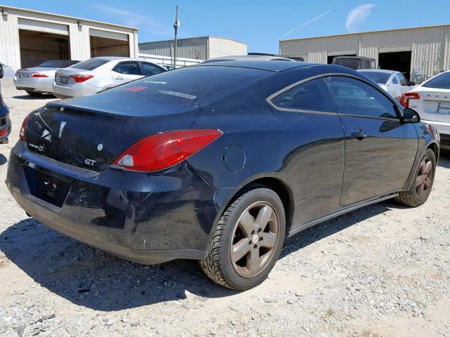 1G2ZH17N574236559 - 2007 PONTIAC G6 GT BLACK photo 4