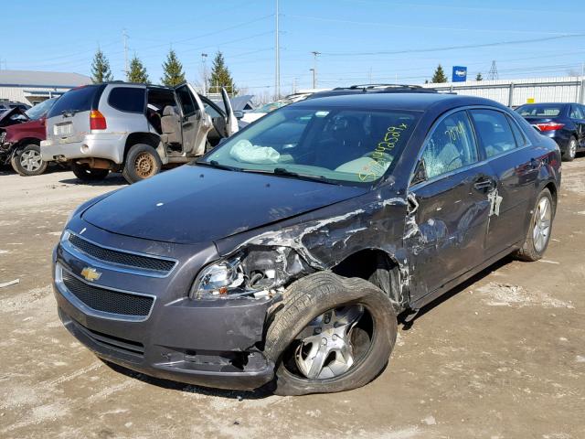 1G1ZB5E08CF318918 - 2012 CHEVROLET MALIBU LS CHARCOAL photo 2