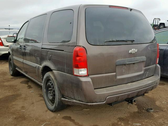 1GNDV23W68D174858 - 2008 CHEVROLET UPLANDER L ყავისფერი ფოტო 3
