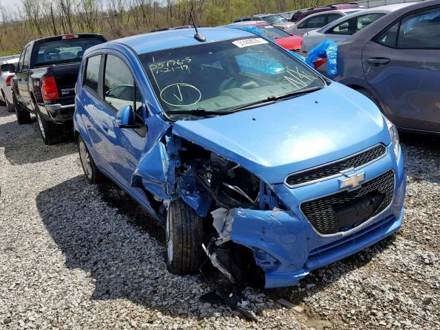 KL8CB6S92DC588714 - 2013 CHEVROLET SPARK LS BLUE photo 1