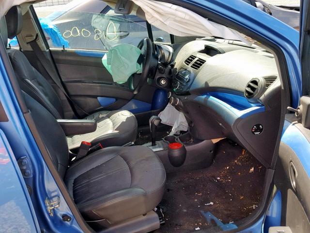 KL8CB6S92DC588714 - 2013 CHEVROLET SPARK LS BLUE photo 5