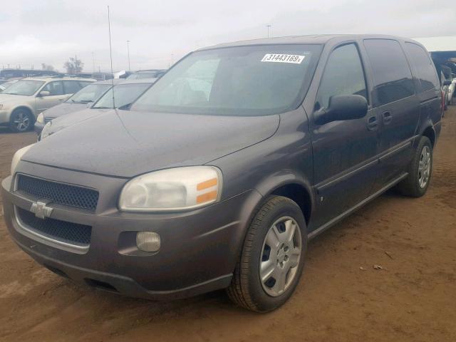 1GNDV23W18D182284 - 2008 CHEVROLET UPLANDER L 棕色 照片 2