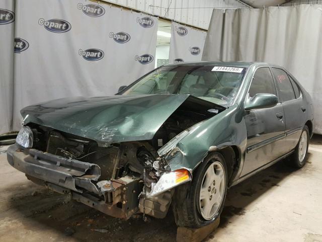 1N4DL01A1YC121037 - 2000 NISSAN ALTIMA XE GREEN photo 2