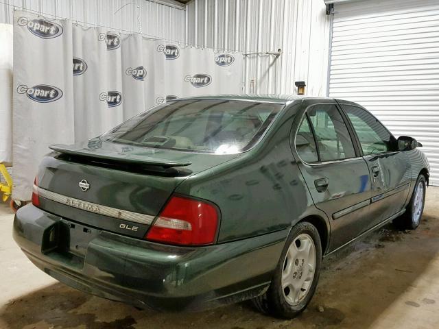 1N4DL01A1YC121037 - 2000 NISSAN ALTIMA XE GREEN photo 4