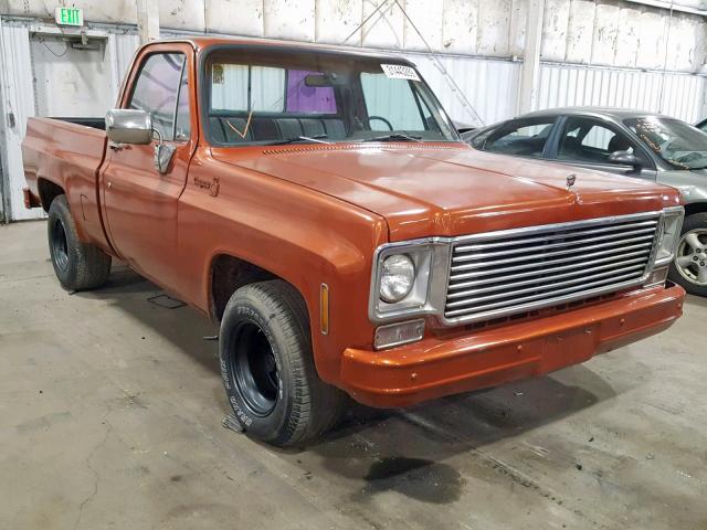 CCD14A1123515 - 1980 CHEVROLET PICK UP ORANGE photo 1