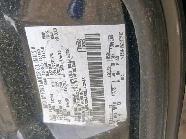 5LMPU28A8XLJ42948 - 1999 LINCOLN NAVIGATOR Noir photo 10