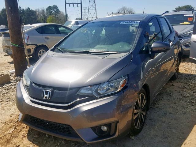 3HGGK5H83FM708363 - 2015 HONDA FIT EX CHARCOAL photo 2