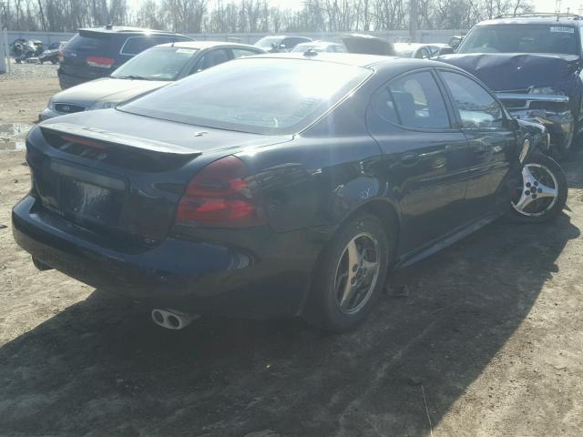 2G2WS522041131864 - 2004 PONTIAC GRAND PRIX BLACK photo 4