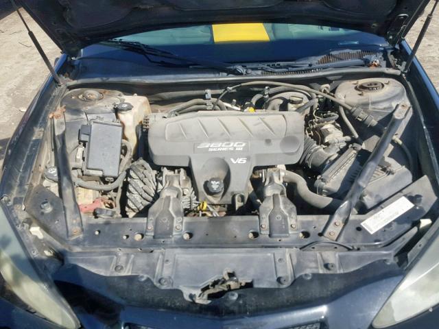 2G2WS522041131864 - 2004 PONTIAC GRAND PRIX BLACK photo 7