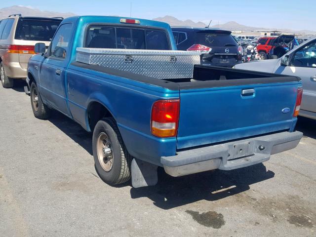 1FTCR10U0PUC38798 - 1993 FORD RANGER GREEN photo 3