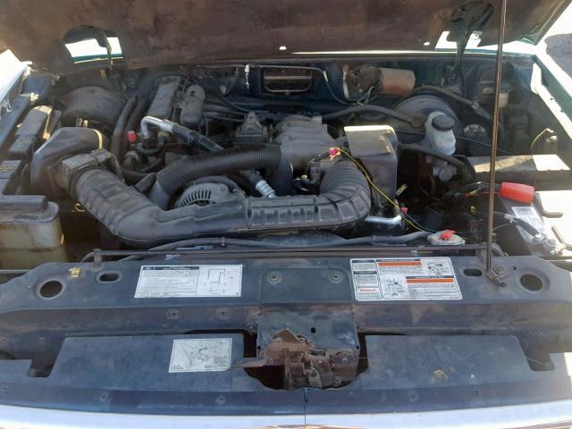 1FTCR10U0PUC38798 - 1993 FORD RANGER GREEN photo 7