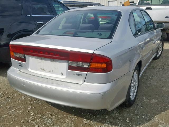 4S3BE635137207691 - 2003 SUBARU LEGACY L BLACK photo 4