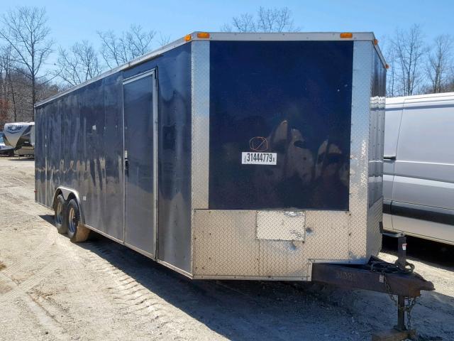 54GVC24T0J7031382 - 2018 WELLS CARGO ENCLSDTRLR BLACK photo 1