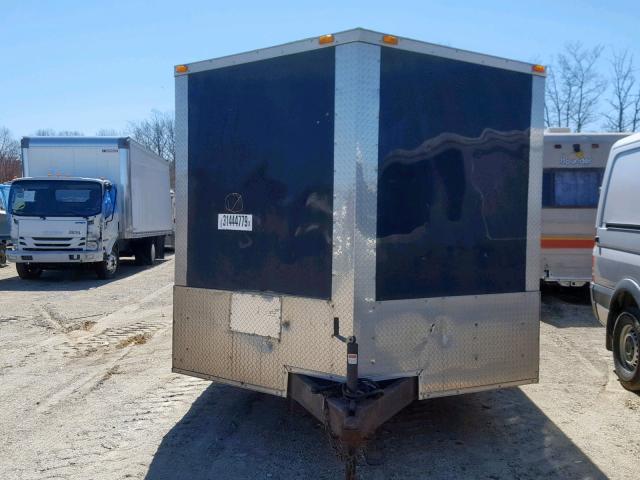 54GVC24T0J7031382 - 2018 WELLS CARGO ENCLSDTRLR BLACK photo 2