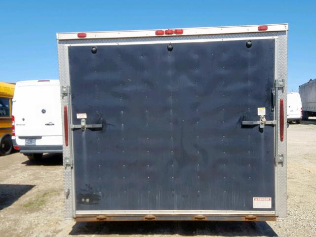 54GVC24T0J7031382 - 2018 WELLS CARGO ENCLSDTRLR BLACK photo 5