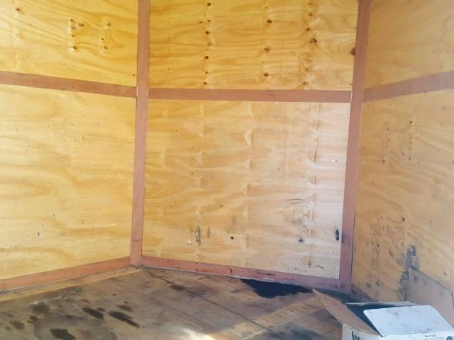 54GVC24T0J7031382 - 2018 WELLS CARGO ENCLSDTRLR BLACK photo 7