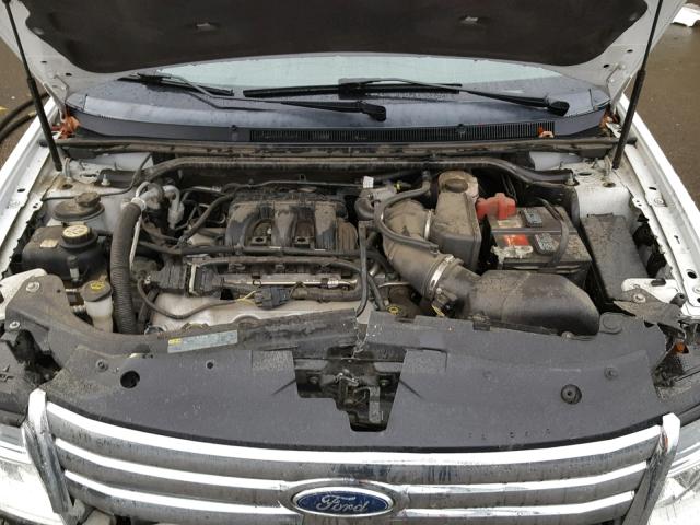 1FAHP24W98G179866 - 2008 FORD TAURUS SEL WHITE photo 7