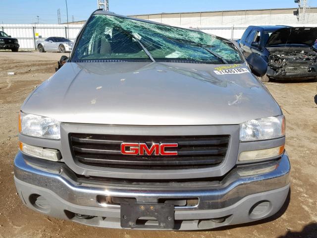 3GTEC14V26G177436 - 2006 GMC NEW SIERRA SILVER photo 7