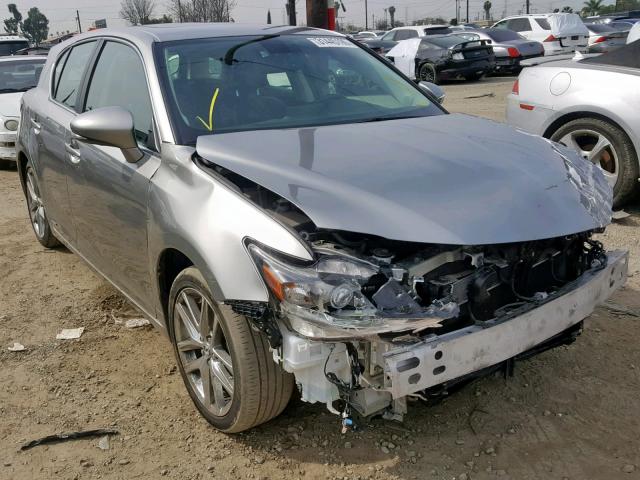 JTHKD5BH1H2288607 - 2017 LEXUS CT 200 SILVER photo 1