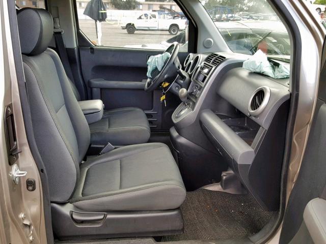 5J6YH18553L020100 - 2003 HONDA ELEMENT EX GRAY photo 5