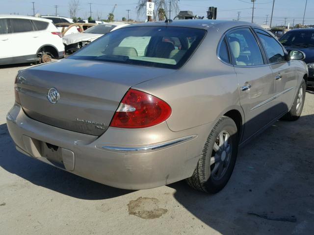 2G4WD582971132136 - 2007 BUICK LACROSSE C BEIGE photo 4