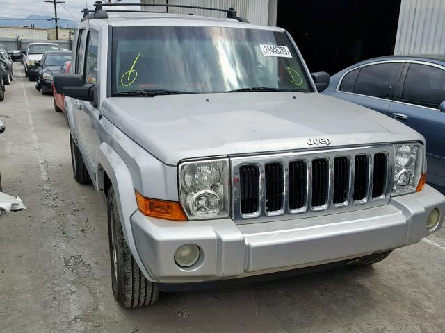 1J8HH48K29C556789 - 2009 JEEP COMMANDER SILVER photo 1