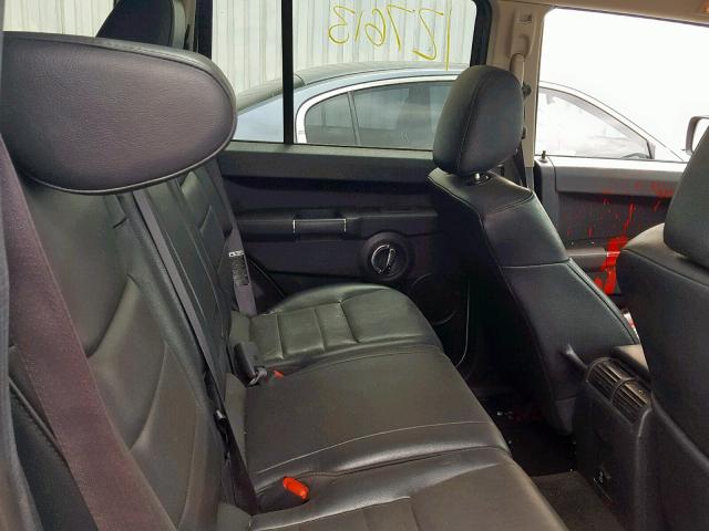 1J8HH48K29C556789 - 2009 JEEP COMMANDER SILVER photo 6