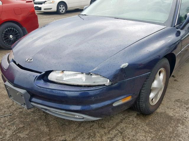 1G3GR62C7X4106351 - 1999 OLDSMOBILE AURORA BLUE photo 9