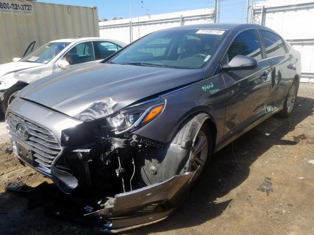 5NPE34AF7JH683973 - 2018 HYUNDAI SONATA SPORT  photo 2