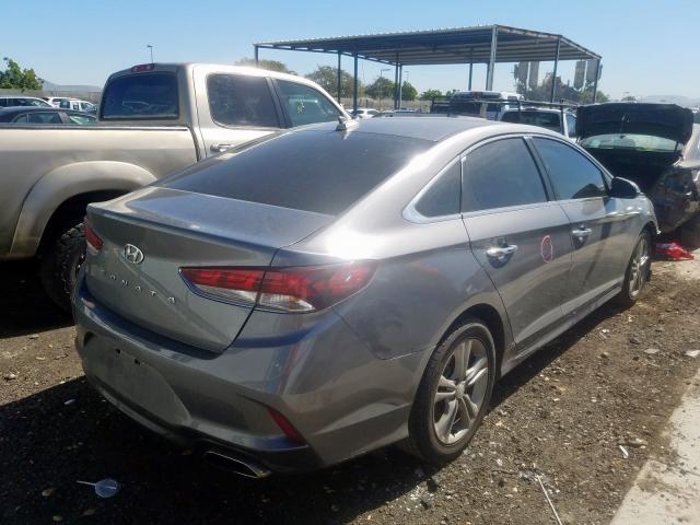 5NPE34AF7JH683973 - 2018 HYUNDAI SONATA SPORT  photo 4