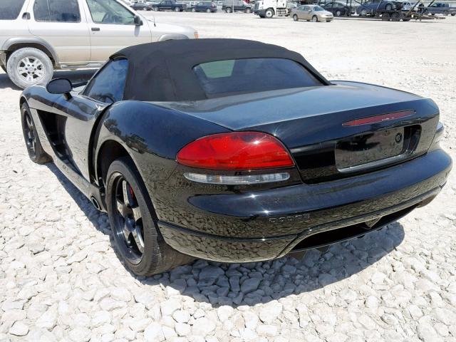 1B3JZ65Z44V102237 - 2004 DODGE VIPER SRT- BLACK photo 3