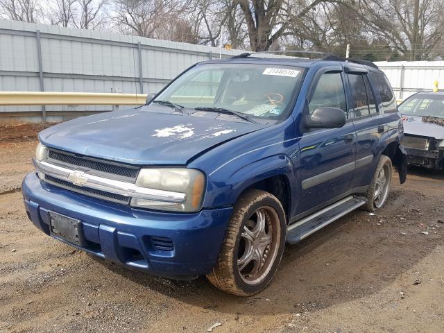 1GNDS13S052191114 - 2005 CHEVROLET TRAILBLAZER LS  photo 2