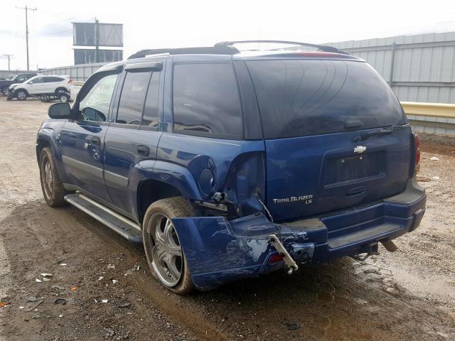 1GNDS13S052191114 - 2005 CHEVROLET TRAILBLAZER LS  photo 3