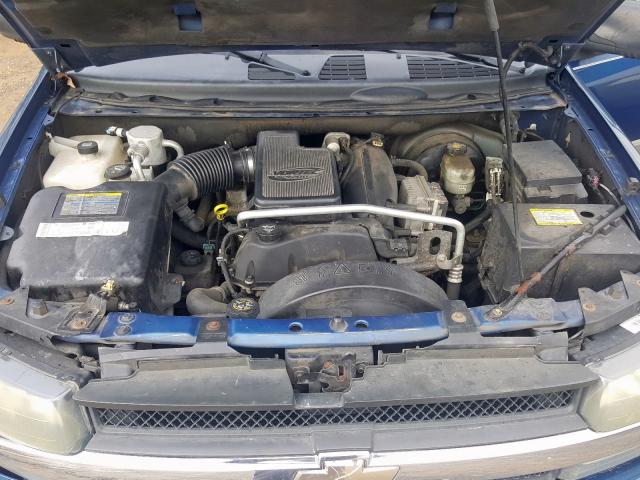 1GNDS13S052191114 - 2005 CHEVROLET TRAILBLAZER LS  photo 7