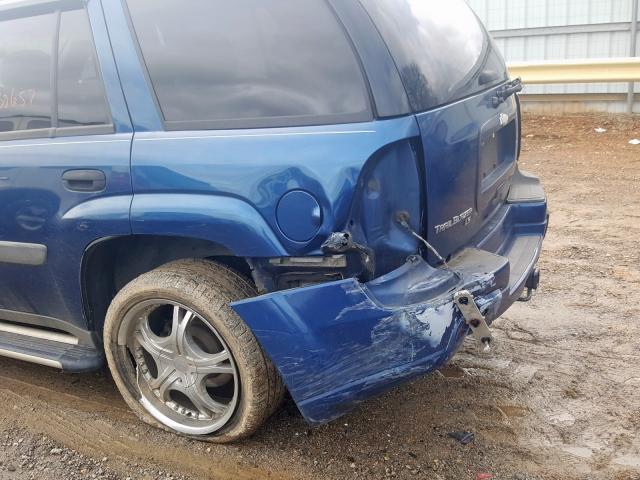 1GNDS13S052191114 - 2005 CHEVROLET TRAILBLAZER LS  photo 9