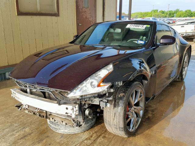 JN1AZ4EH8EM634272 - 2014 NISSAN 370Z BASE TWO TONE photo 2