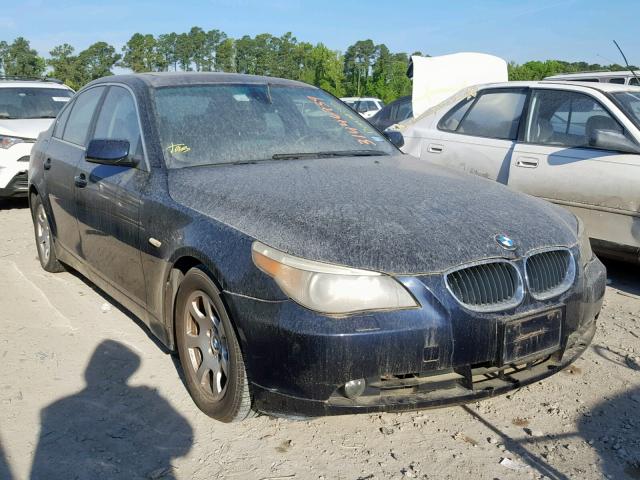 WBANA53564B174122 - 2004 BMW 525 I BLUE photo 1