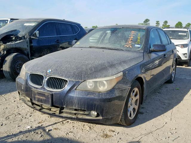 WBANA53564B174122 - 2004 BMW 525 I BLUE photo 2