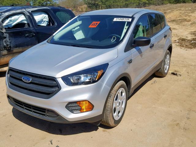 1FMCU0F74JUB53458 - 2018 FORD ESCAPE S SILVER photo 2