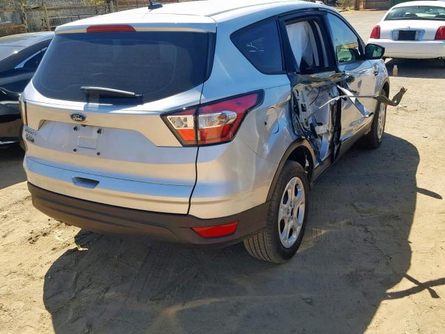 1FMCU0F74JUB53458 - 2018 FORD ESCAPE S SILVER photo 4