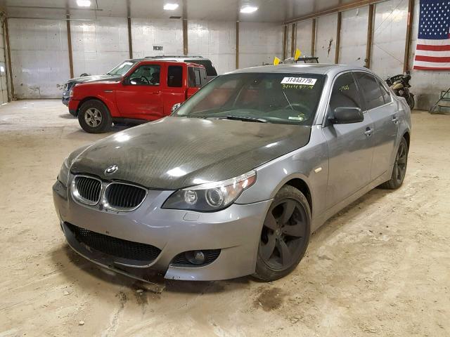 WBANA53515B862465 - 2005 BMW 525 I GRAY photo 2