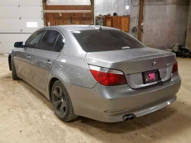 WBANA53515B862465 - 2005 BMW 525 I GRAY photo 3