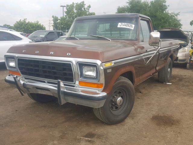 F25JRAG8786 - 1978 FORD F-250 BROWN photo 2