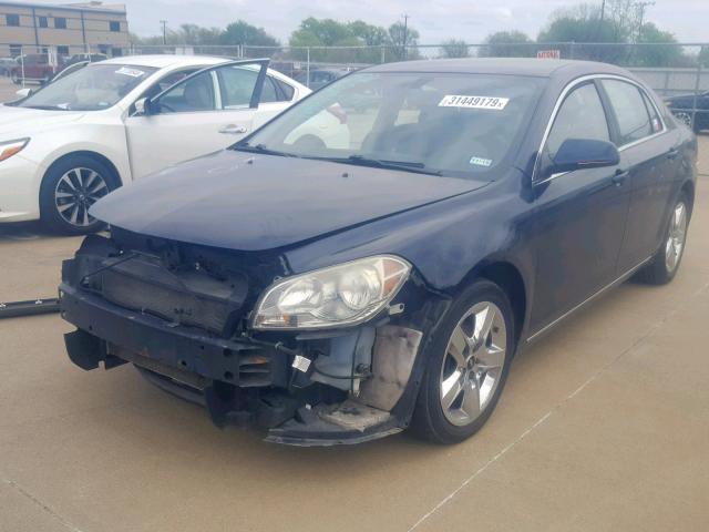 1G1ZC5EB1AF150941 - 2010 CHEVROLET MALIBU 1LT 蓝色 照片 2